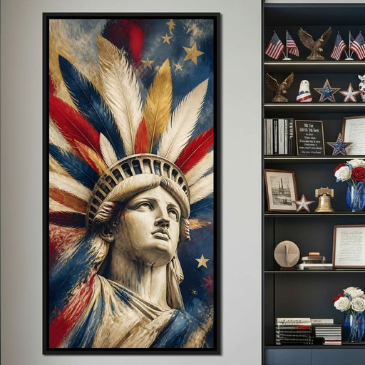 Sovereign Plume of Liberty Canvas Print
