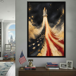 Ascending Legacy Of Freedom - NicheCanvas