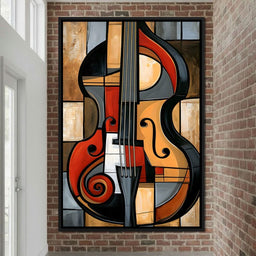 Rhythm of Fragmented Geometric Strings - NicheCanvas
