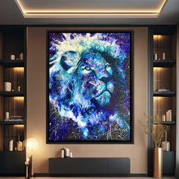 Astral Lion - Chiara Magni - NicheCanvas