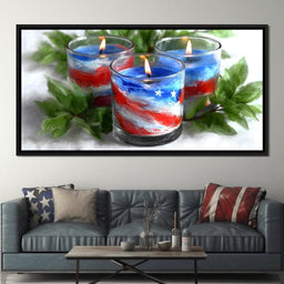 Patriotic Flame Essence - NicheCanvas