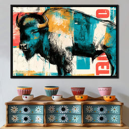 Sturdy Spirit of the Open Range - NicheCanvas