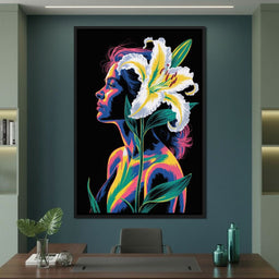 The Light Within Her - TooplesArt - NicheCanvas