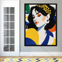 Vivid Leopard Headband Muse - NicheCanvas