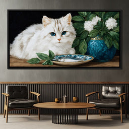 Gentle Paws Still Life - NicheCanvas