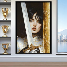 Guardian of Golden Honor - NicheCanvas