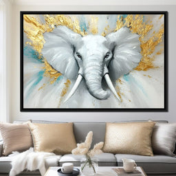 Majestic Elephant Radiance - NicheCanvas