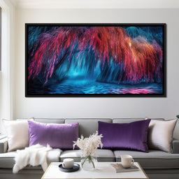 Neon Cascade - TooplesArt - NicheCanvas