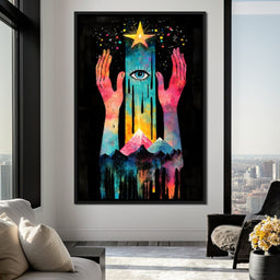 Celestial Visionary Voyage - NicheCanvas