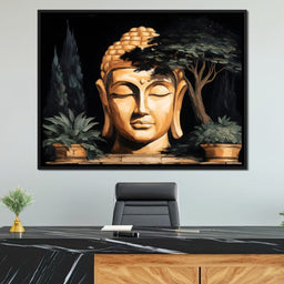 Tranquil Buddha Garden Essence - NicheCanvas