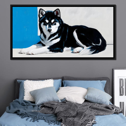 Regal Paws Poised in Silence Canvas Print