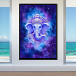 Celestial Ganesha Starlight - NicheCanvas