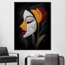 Embroidered Grace - TooplesArt - NicheCanvas