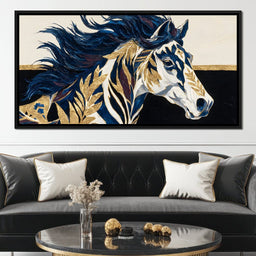 Galloping Midnight Majesty - Alicia Smith - NicheCanvas