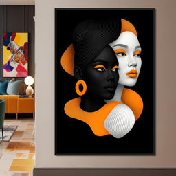 Faces of Balance - TooplesArt - NicheCanvas