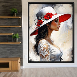 Female Portrait 353 - Johanjjf - NicheCanvas