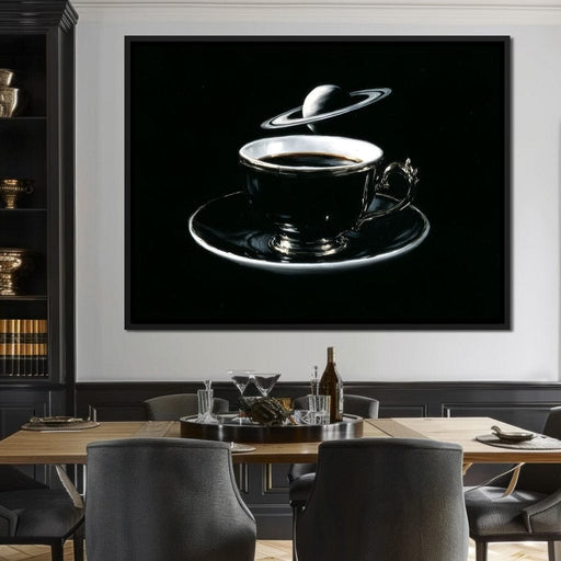Extra Black Coffee Lullaby Canvas Print