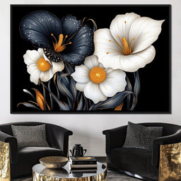 Gilded Petals - TooplesArt - NicheCanvas