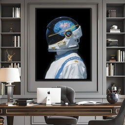 Stellar Mind Voyager Portrait - NicheCanvas