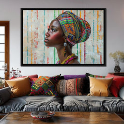 Vibrant Cultural Essence - Sakeem Gibbs - NicheCanvas