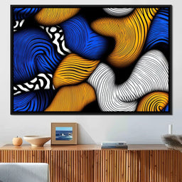 Hypnotic Color Swirl - TooplesArt - NicheCanvas