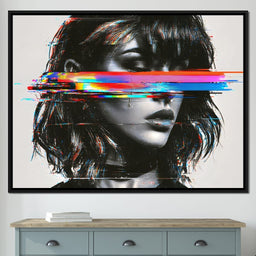 Fragmented Memory Of A Silent Tear - NicheCanvas