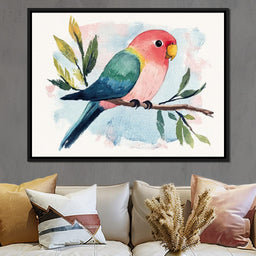 Tropical Branch Retreat - NicheCanvas