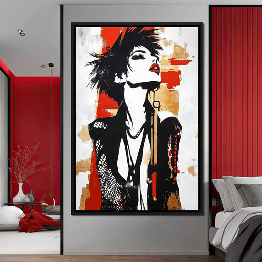 Electric Reverie Rebellion Canvas Print