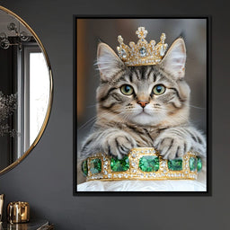 Regal Feline - NicheCanvas