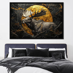 Golden Wilderness Majesty - NicheCanvas