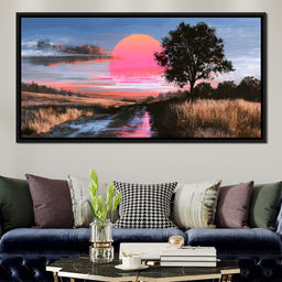 Broken Light Beyond The Meadow Edge - NicheCanvas
