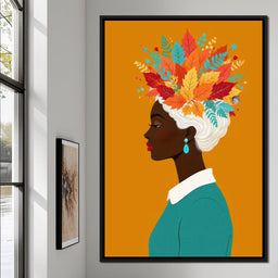 Crowned by Nature - TooplesArt - NicheCanvas