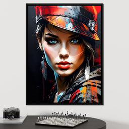 Female Portrait 254 - Johanjjf - NicheCanvas