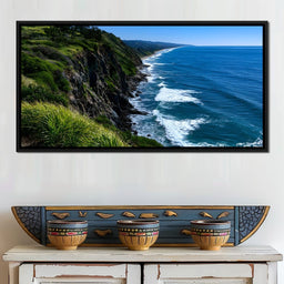 Surreal Coast Waters - NicheCanvas
