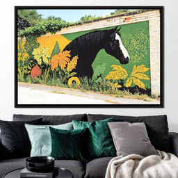 Street Art - Equestrian Elegance - NicheCanvas