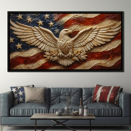 Sovereign Wings Above The Union - NicheCanvas