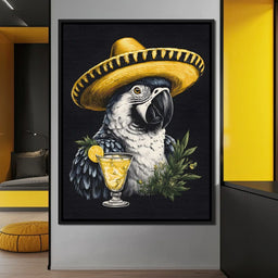 Parrot Fiesta - NicheCanvas