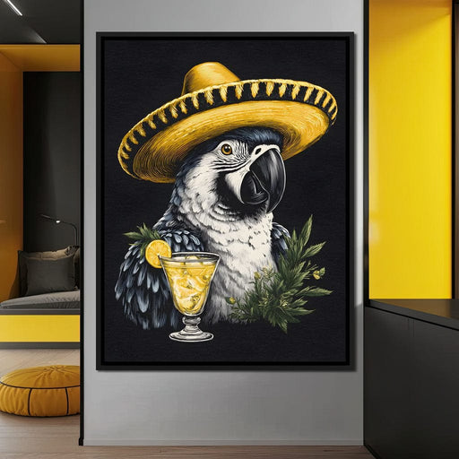 Parrot Fiesta Canvas Print
