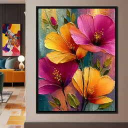 Radiant Petals of Summer Joy - NicheCanvas