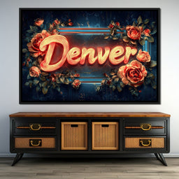 Denver Glow - NicheCanvas