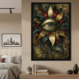 Watchful Petals Of Eternity - NicheCanvas