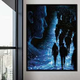 The Collective Walk of Digital Ghosts - NicheCanvas