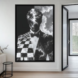 Cosmic Checkmate of Stardust Mind - NicheCanvas