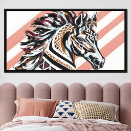 Abstract Equine Rhythm - Alicia Smith - NicheCanvas