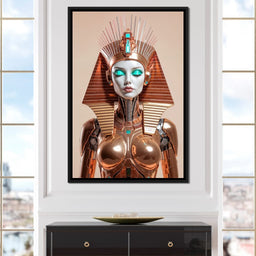 Cyber Cleopatra - TooplesArt - NicheCanvas
