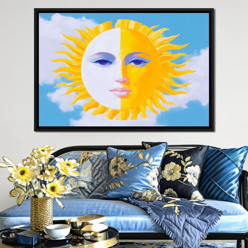 Sunlit Duality Canvas Print