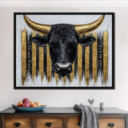 Golden Strength of Majesty - NicheCanvas