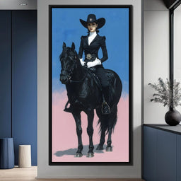 Midnight Rider Elegance - NicheCanvas