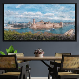 Marseille 2 - Eltan - NicheCanvas