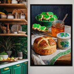 Shamrock Cookies Honey Loaf - NicheCanvas